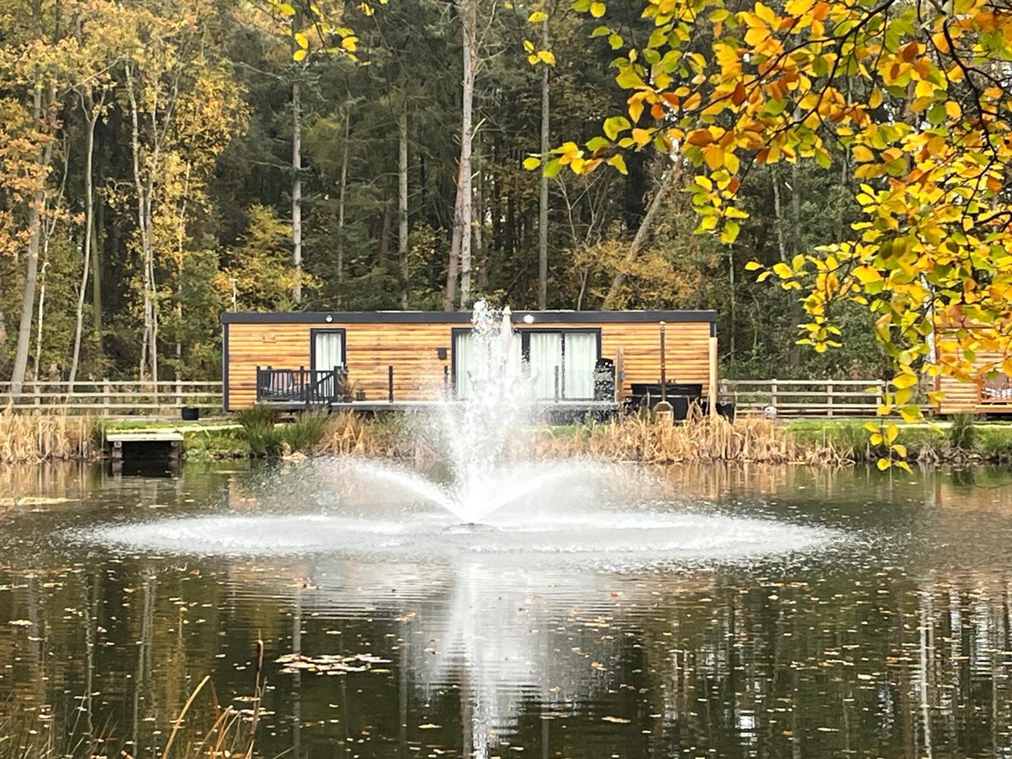 Oak Boutique Lodge Includes Hot Tub Air Con & Dog 约克 外观 照片